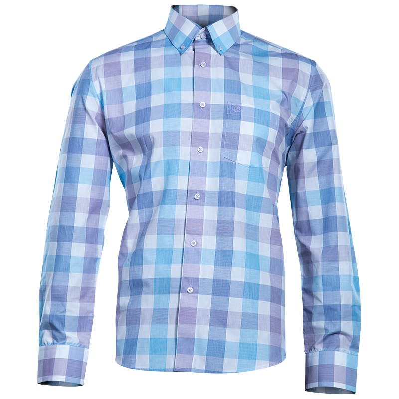 Brentwood - PASTEL GINGHAM LS SHIRT